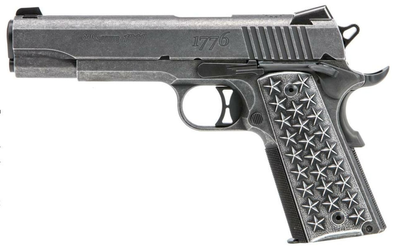Sig 1911T We The People 45 ACP 5″ Barrel Aluminum Grip 7rd Mag