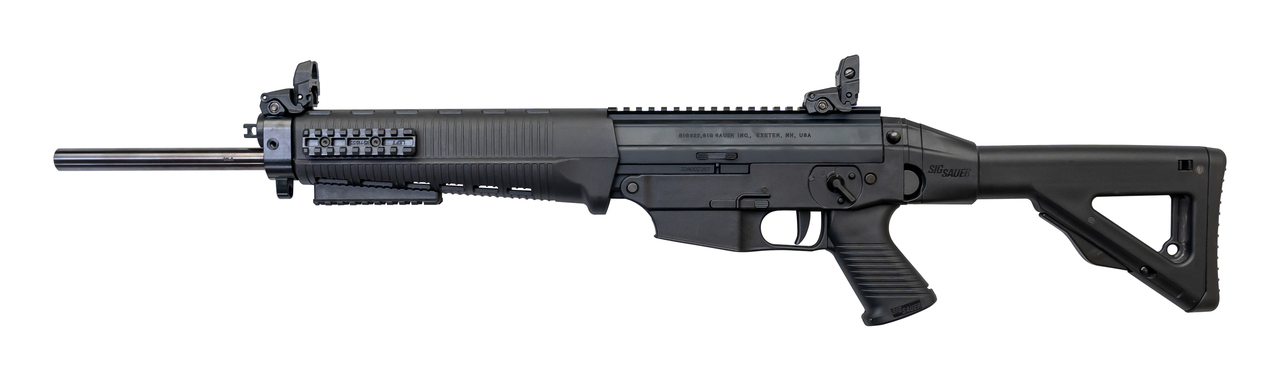 Sig 522 Classic Used .22 LR, Sig Folding & Telescoping Stock, Flip-Up Sights, Black, 3x 25rd