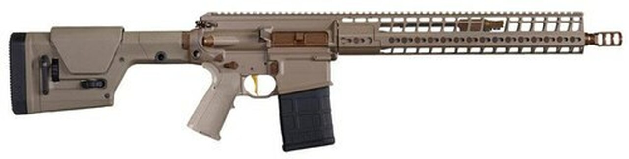 Sig 716 Marksman Exclusive 6.5 Creedmoor, 18″ Barrel, Flat Dark Earth, 20rd Mag
