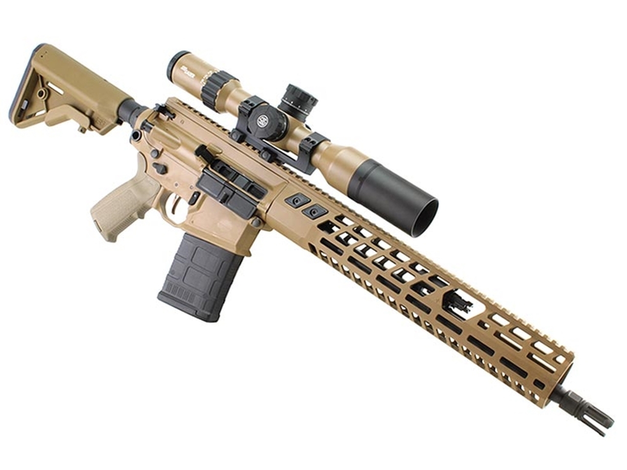 Sig 716G2 SDMR .308 Win, 16″ Barrel, Sig Tango 6, Coyote, 20rd