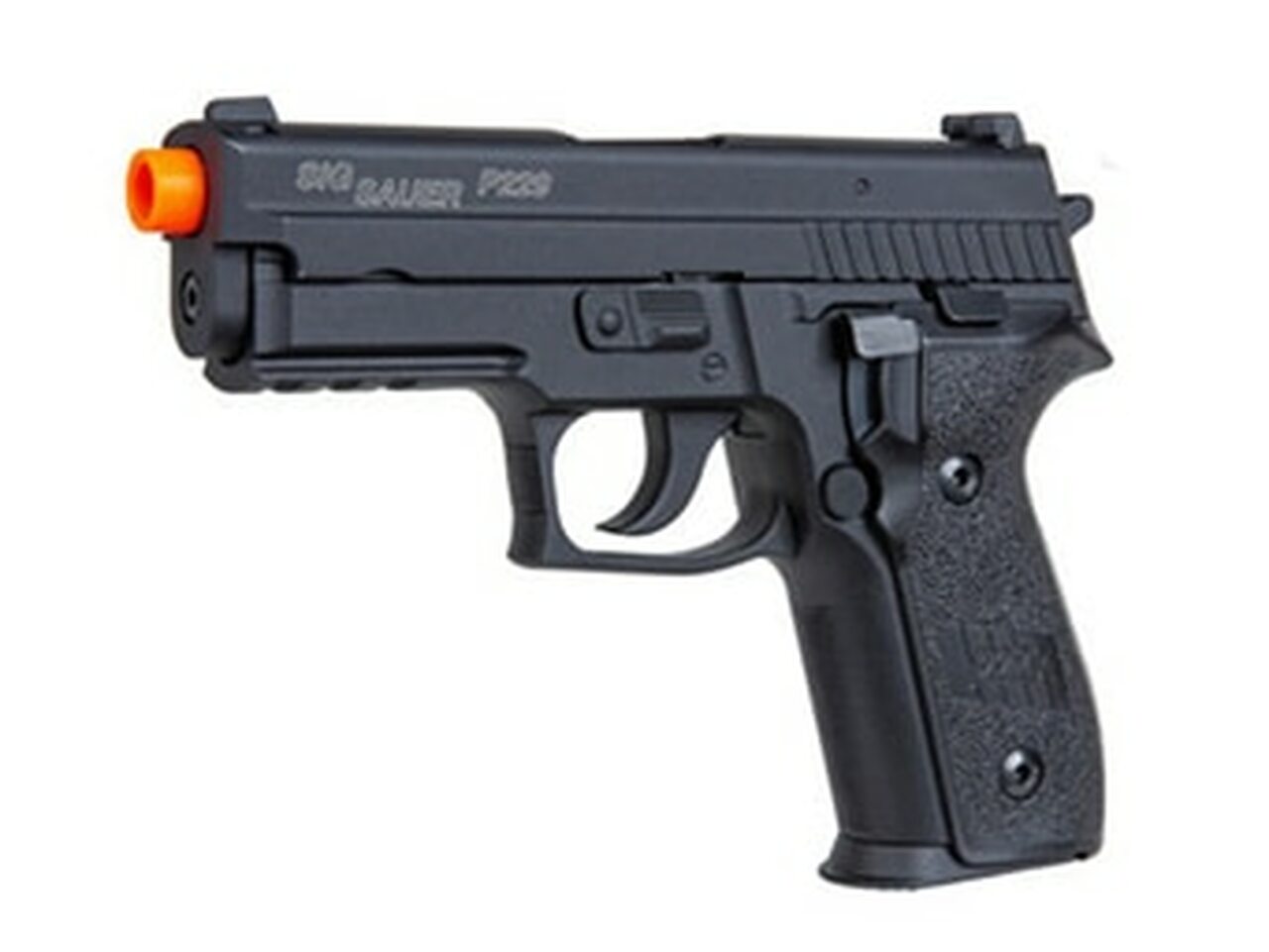 Sig Airsoft Proforce P229, 6mm, 4.75″, 25rd, Green GAS Power Source, Black