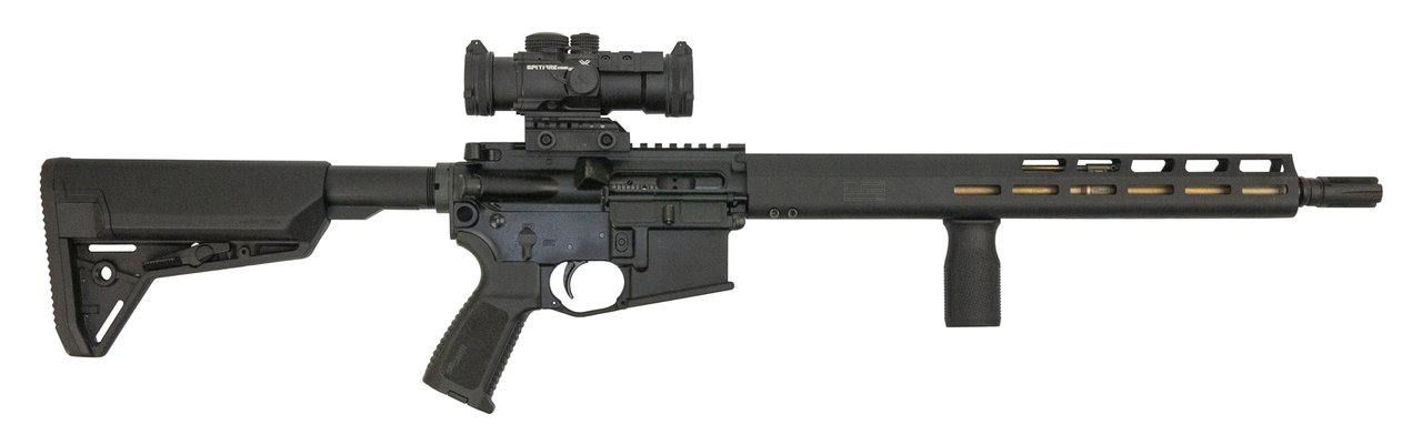 Sig M400 Tread Used .223/5.56, 16″ Barrel, Vortex Spitfire, Extra Stock, Black, 30rd