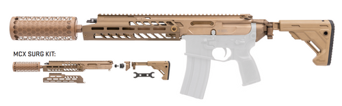 Sig MCX-SURG Suppressed Upper Receiver Group, Fits to AR-15 Lower, 11.5″ Barrel, 5.56 NATO