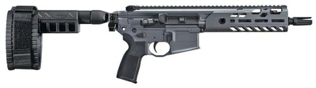 Sig MCX Virtus Pistol CO Compliant, .223/5.56, 11.5″ Barrel, 15rd, Gray