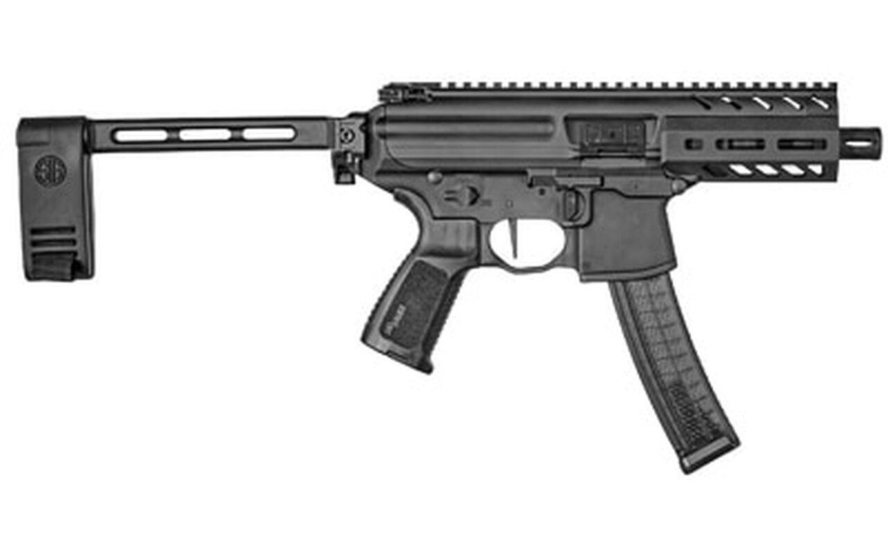 Sig MPX K Pistol 9mm, 4.5″ Barrel, Black, Folding Brace Stock, 30rd