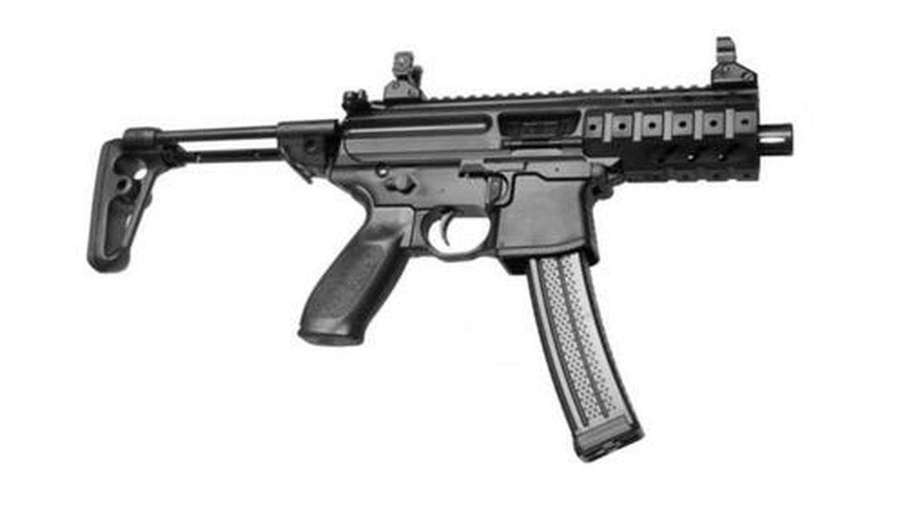 Sig MPX PDW 9mm, SBR, NFA Rules Apply, 4.5″ Barrel, KM, 30rd