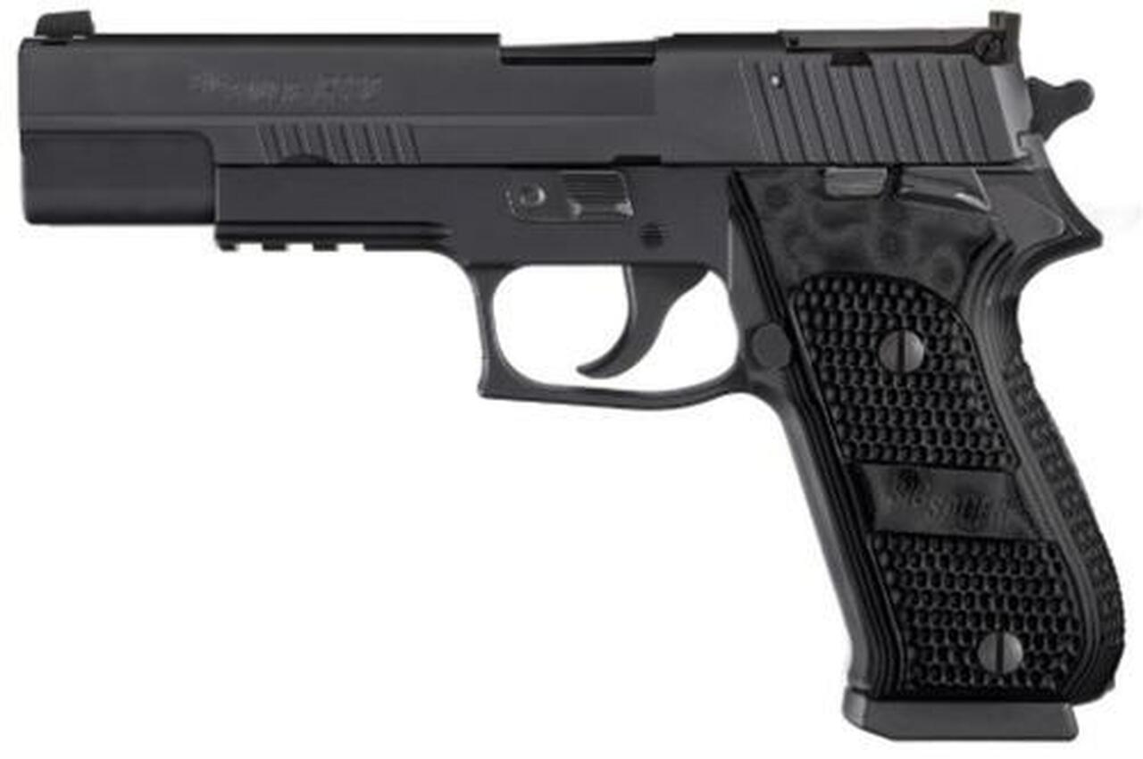 Sig P220 Elite 10mm, 5″ Barrel, G10 Piranha Grips 8rd Mag