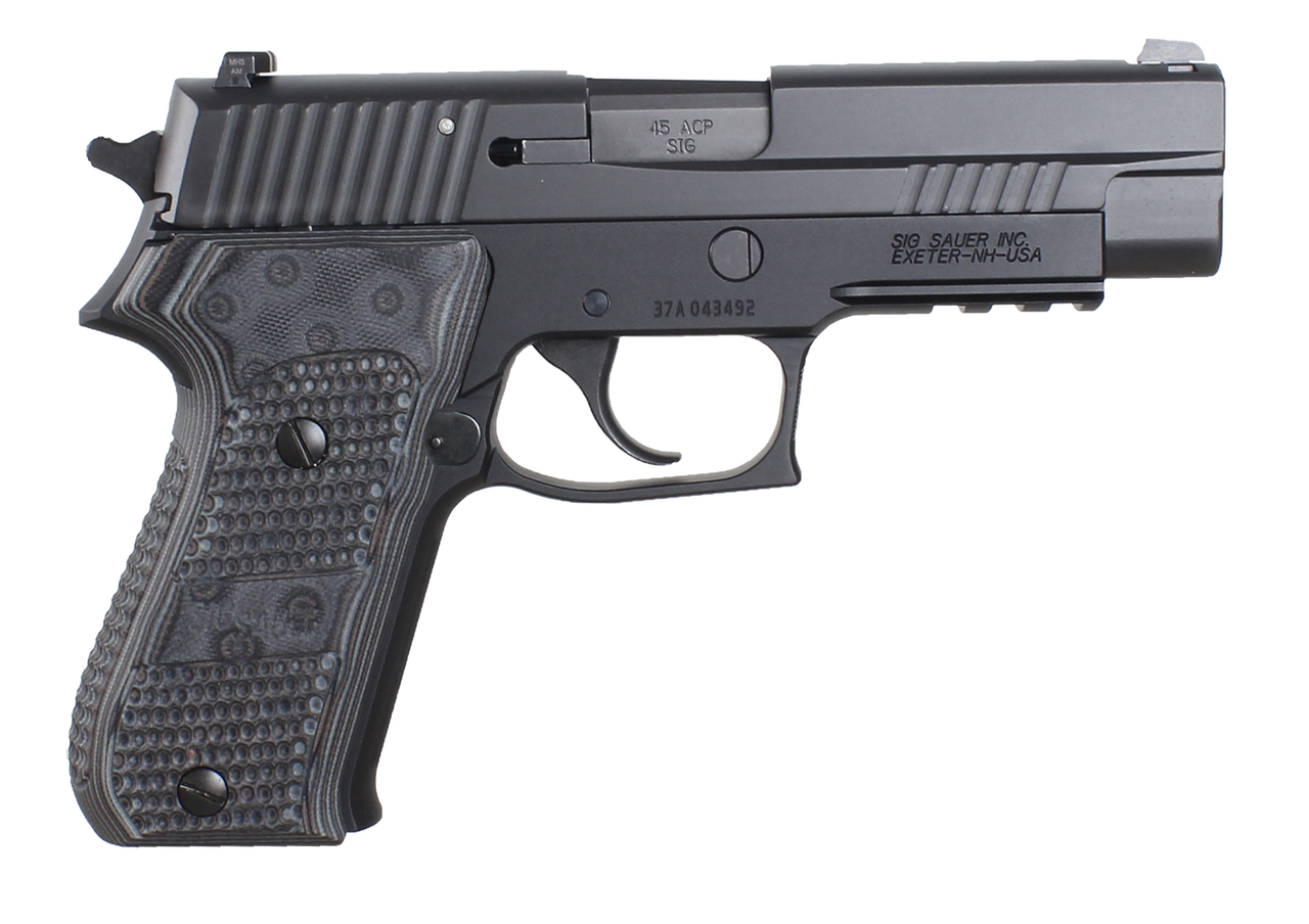 Sig P220 Extreme 45 ACP 4.4″ Barrel Custom G-10 Grips, Night Sights, 8 Rd Mag