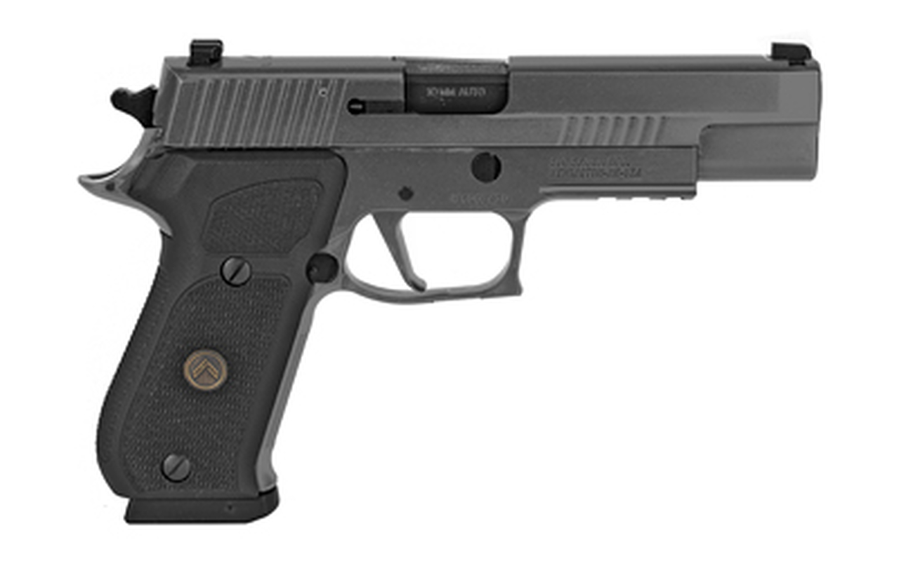 Sig P220, Legion, Single Action Only, Full Size, 10MM, 5″ Barrel, Alloy Frame, Legion Gray Finish, G10 Grips, Night Sights, 8Rd, 3 Magazines