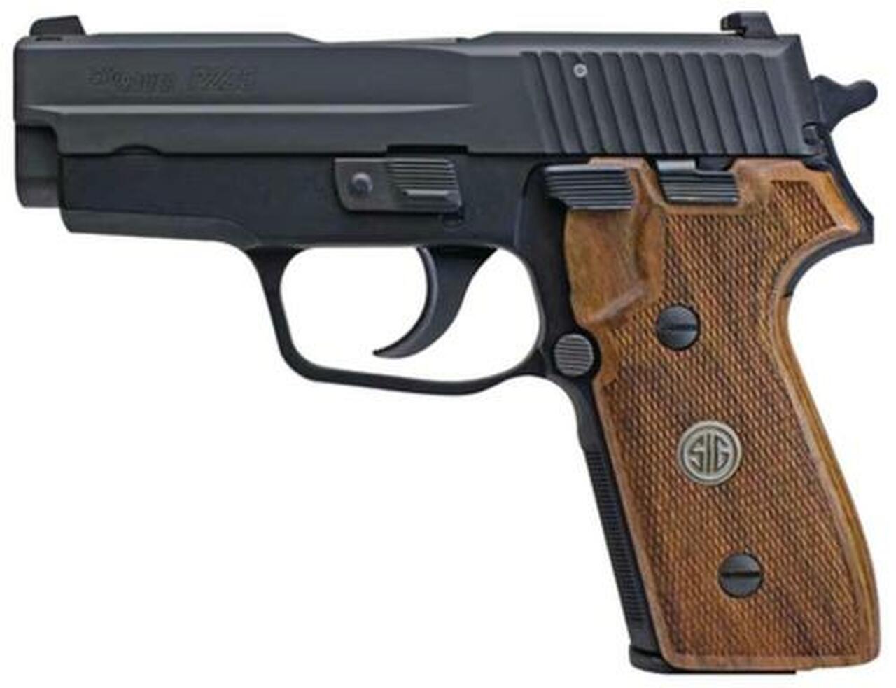 Sig P225-A1 Classic 9mm 3.6″ Barrel Night Sights Hardwood Grip 8 Rd Mag