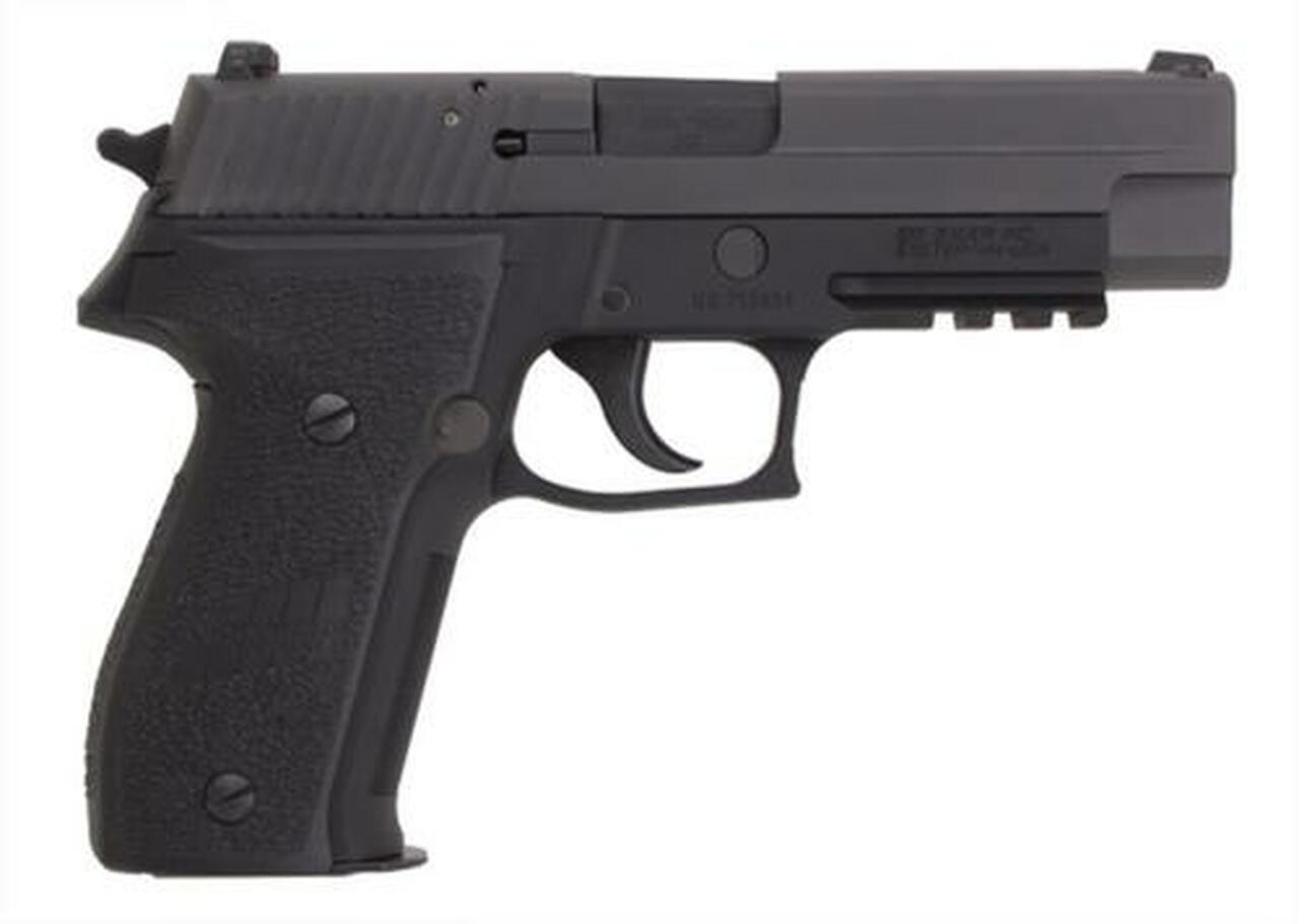 Sig P226 9MM 4.4In Mk25 Black Da/Sa Siglite Polymer Grip (2) 10Rd Steel MAG USN Anchor UID CA Compliant Phos.