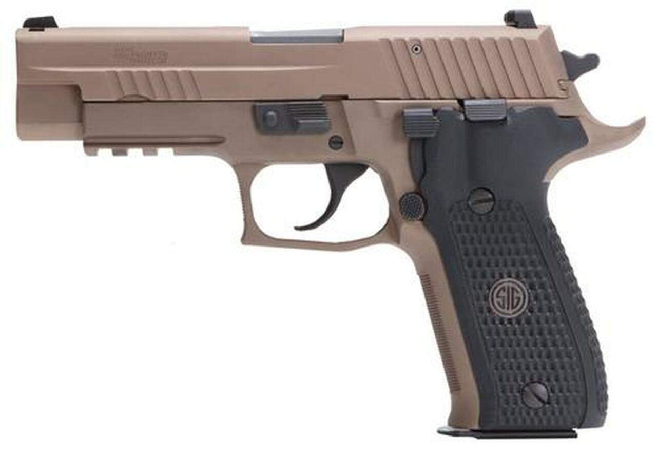 Sig P226 Emperor Scorpion Single/Double 9mm, 4.4″ Barrel, FDE, 15rd