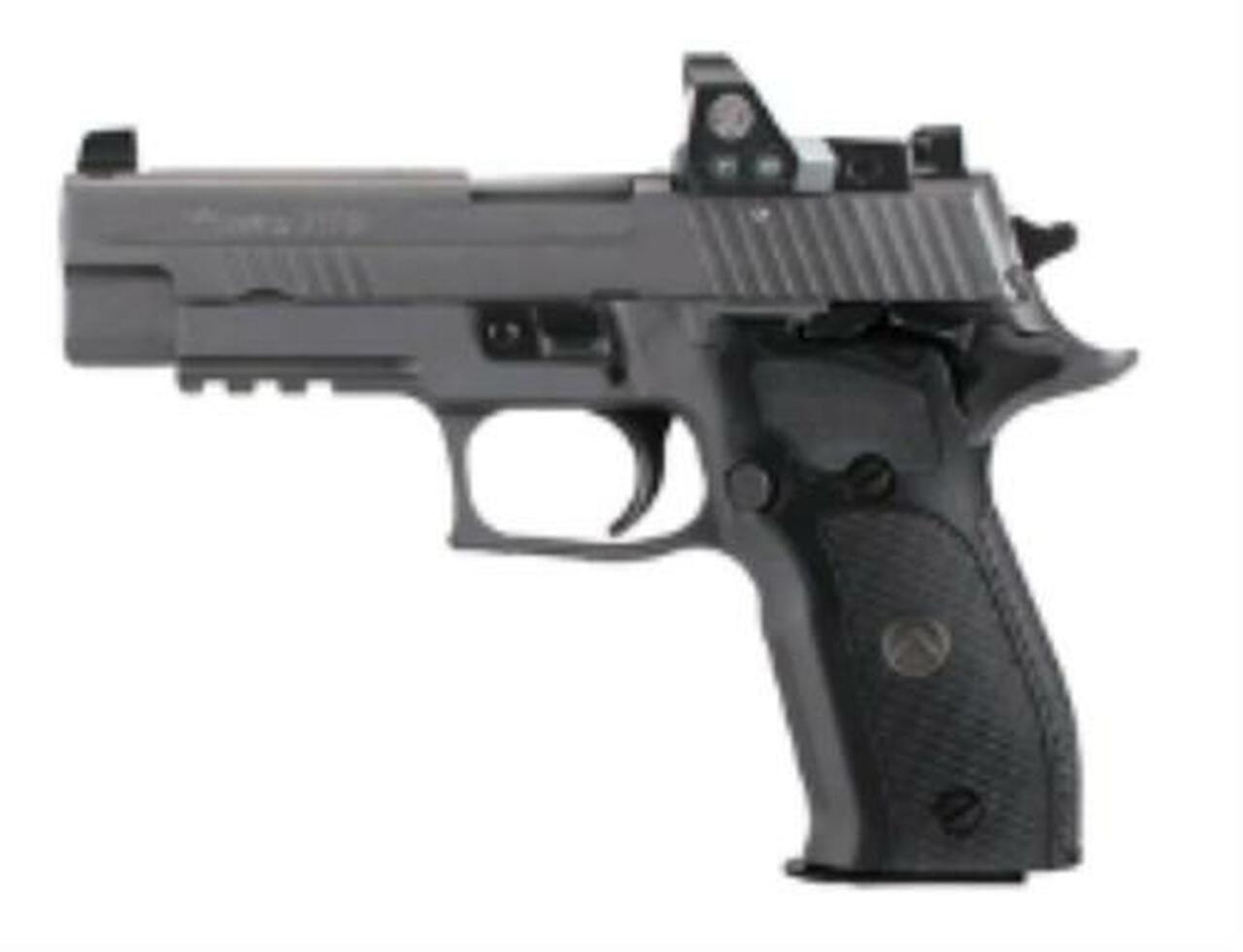 Sig P226 Full Size Legion RX Single/Double 9mm, 4.4″ Barrel, Black G10 Grip, Gray PVD Stainless Steel, 10rd