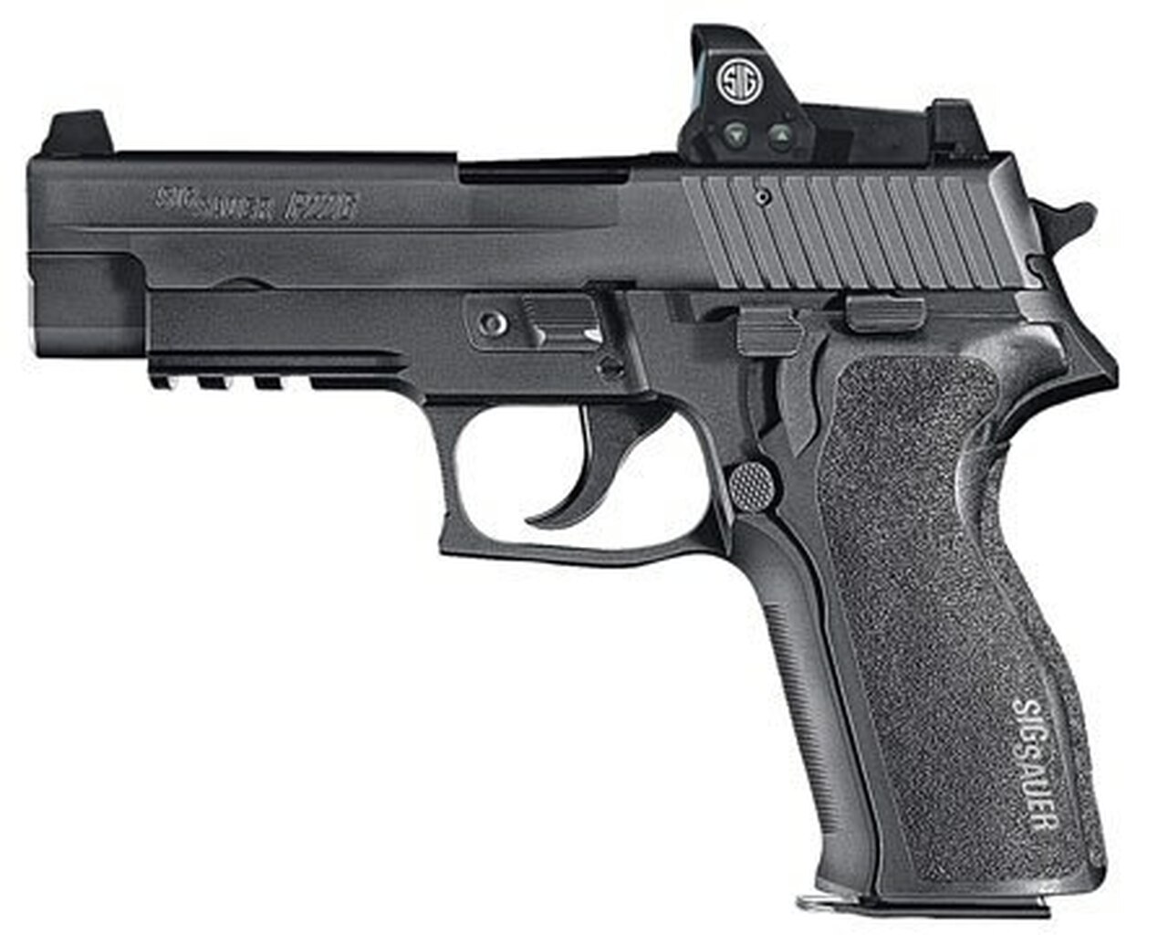 Sig P226 Full Size RX MA Compliant, 9mm, 4.4″ Barrel, 10rd, Night Sights, Black