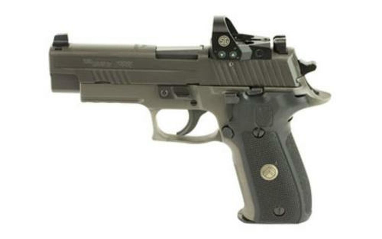 Sig P226 Legion 9MM, Romeo 1 Red Dot 4.4″ Barrel Gray PVD Finish 15rd Mag