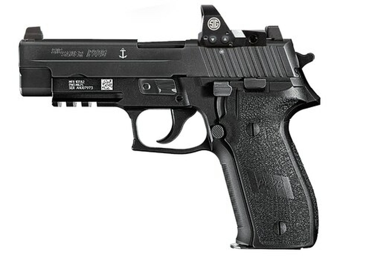 Sig P226 MK25 9mm, 4.4″ Barrel, Romeo1 Reflex Sight, Black, 3x15rd Mags