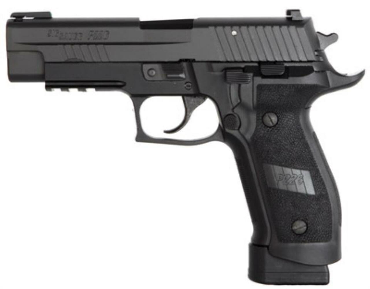 Sig P226 Tactical Ops 357 Ss Slide 4.4 Poly Magwell Nitron 15Rd
