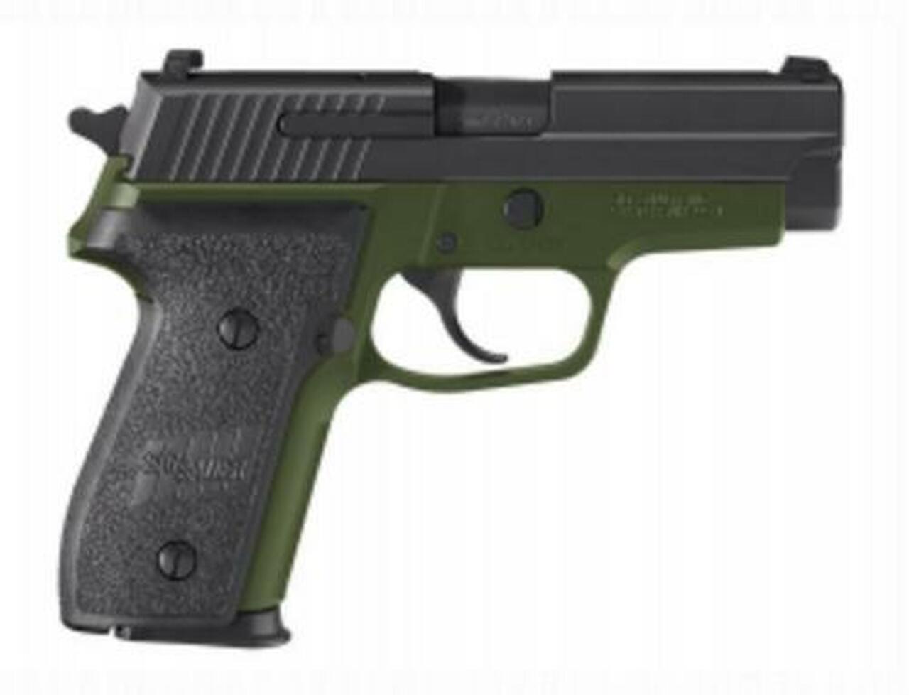 Sig P228 M11-A1 9mm Army Green/Black, 3.9″, 10rd, Night Sights