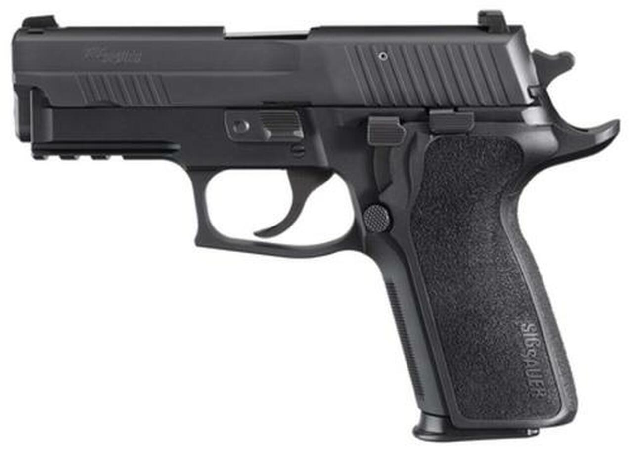 Sig P229 40 S&W 3.9In Enhanced Elite Black Da/Sa Siglite E2 Grip (2) 10Rd Steel MAG CA Compliant SRT