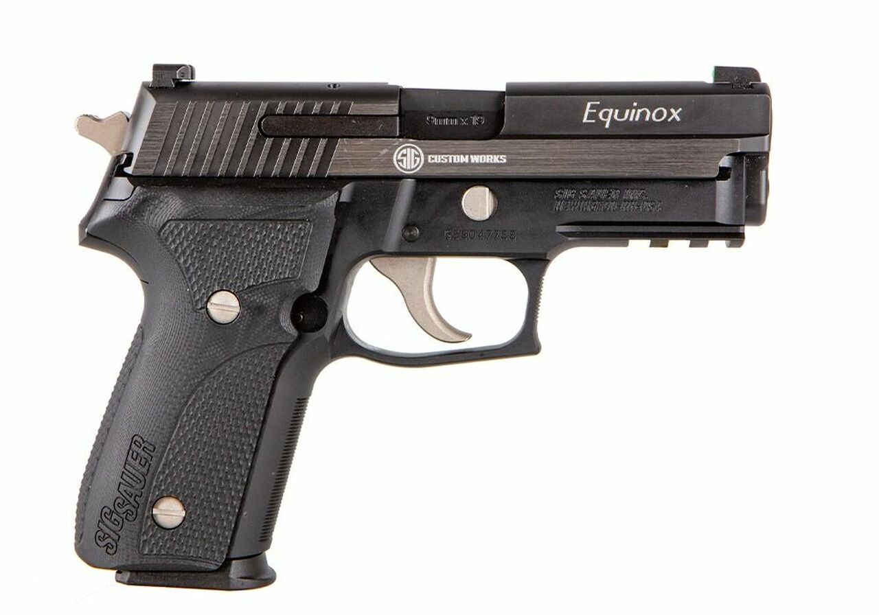 Sig P229 Custom Works Equinox 9mm, 1 of 300, 3.9″ Barrel, XRay3, Two-Tone, 15rd