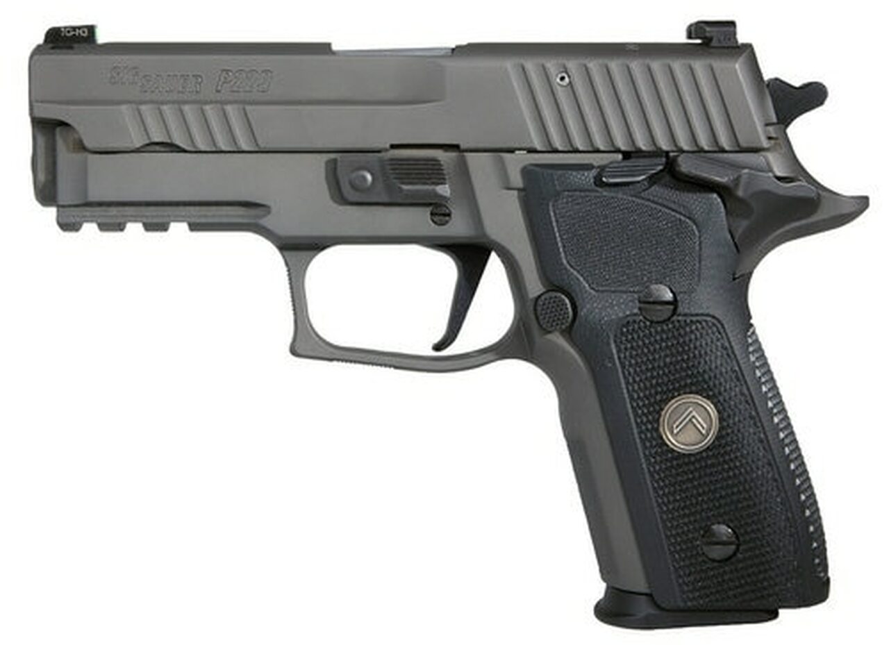 Sig P229 Legion Compact, 9MM, 3.9″ Barrel, Legion Gray Finish X-RAY3 Night Sights, Master Shop Flat Trigger, 15Rd Mag