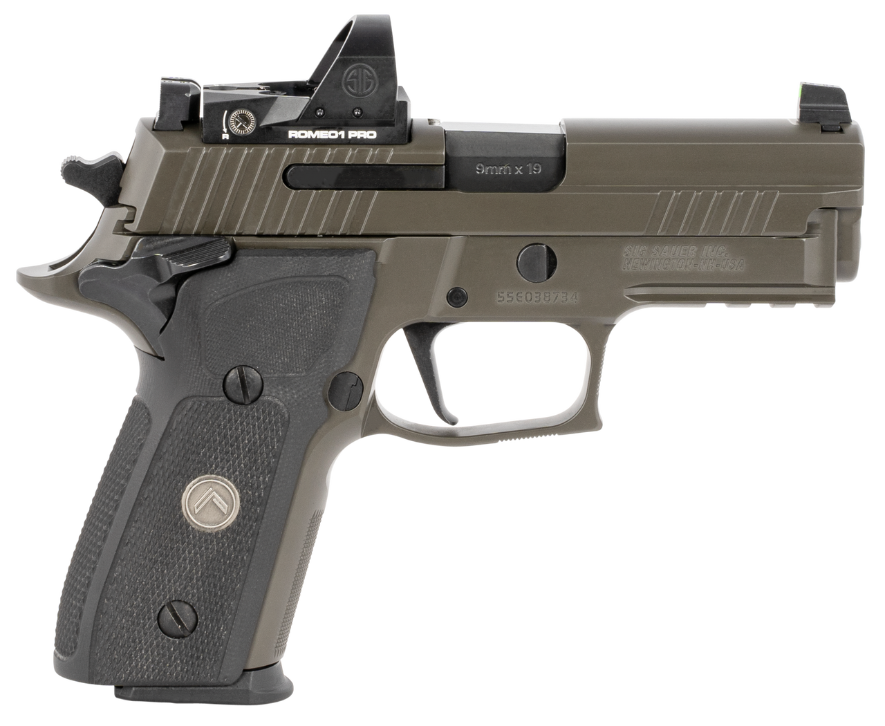 Sig P229 Legion SAO RXP 9mm, 3.9″ Barrel, ROMEO1, X-Ray 3, Legion Gray, 15rd