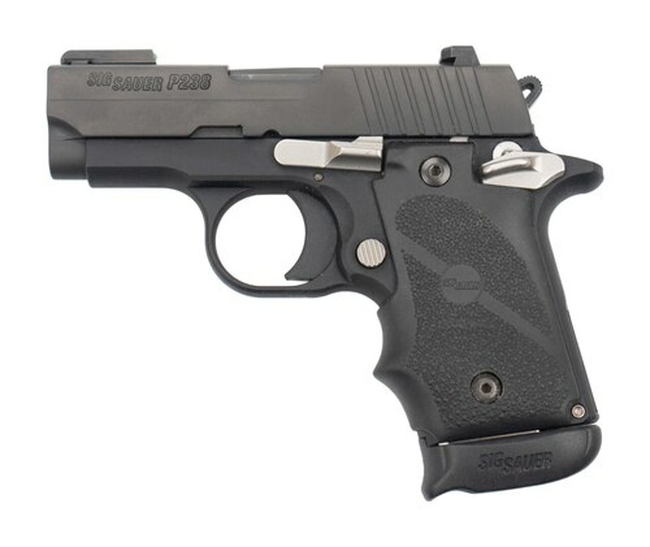 Sig P238, .380 ACP, 2.7″, 7rd, Black Rubber Grip, USED – Very Good Condition
