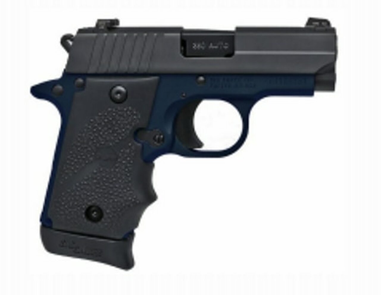 Sig P238 Navy 380 ACP Nitron/Navy, Hogue Grip, SlgLiite, TALO Exclusive, 7rd Mag