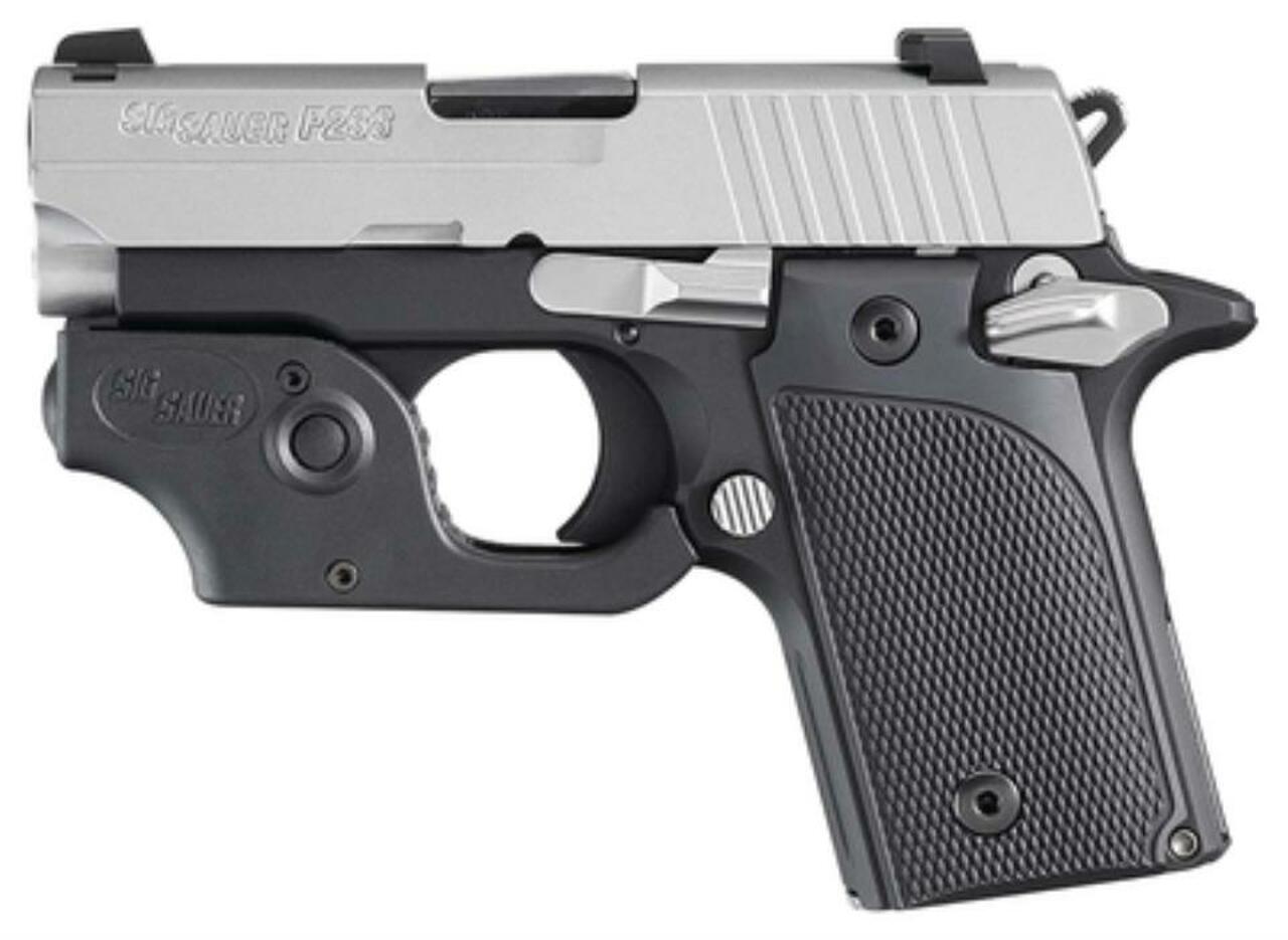 Sig P238 Pistol With Laser 380 ACP 6 Rd Mag Black Finish