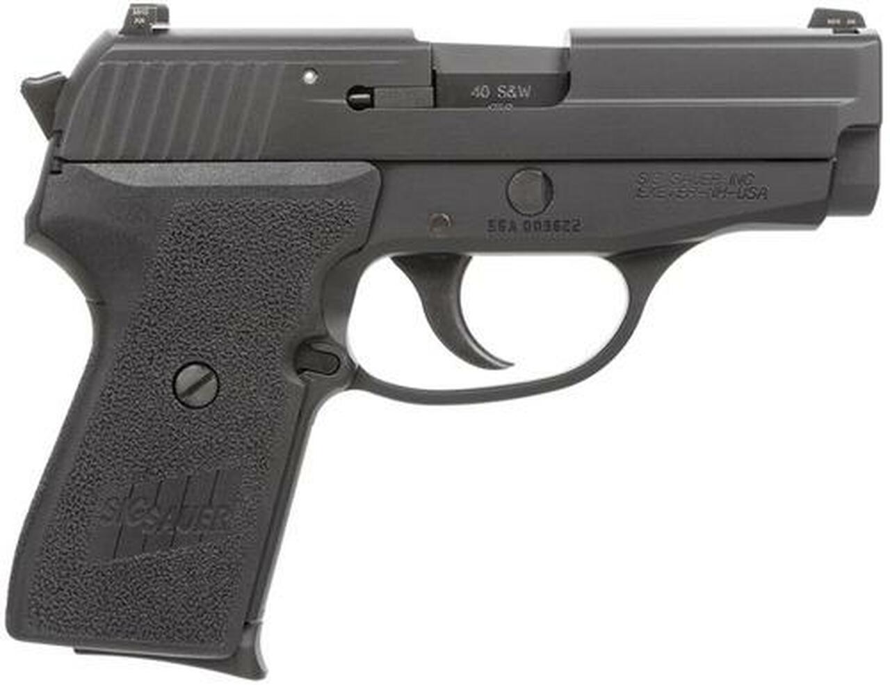 Sig P239 *MA Compliant* SA/DA 40 S&W 3.6 7rd NS Poly Grip Black