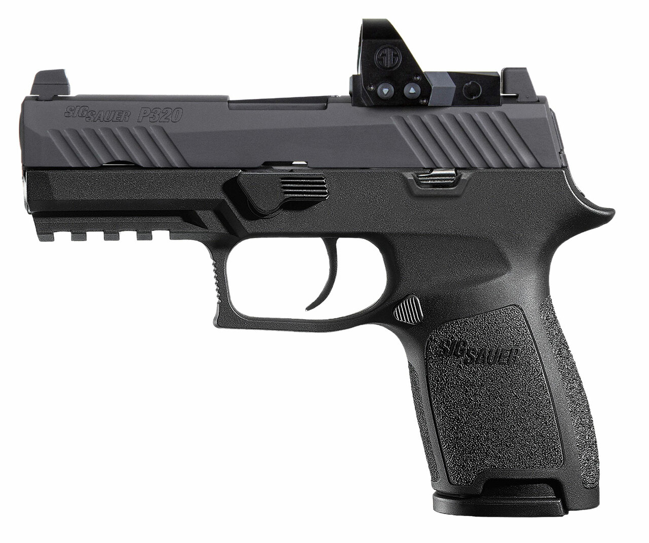 Sig P320 RXP Compact 9mm, 3.9″ Barrel, Contrast/Romeo1 Pro, Black, 2x 15rd
