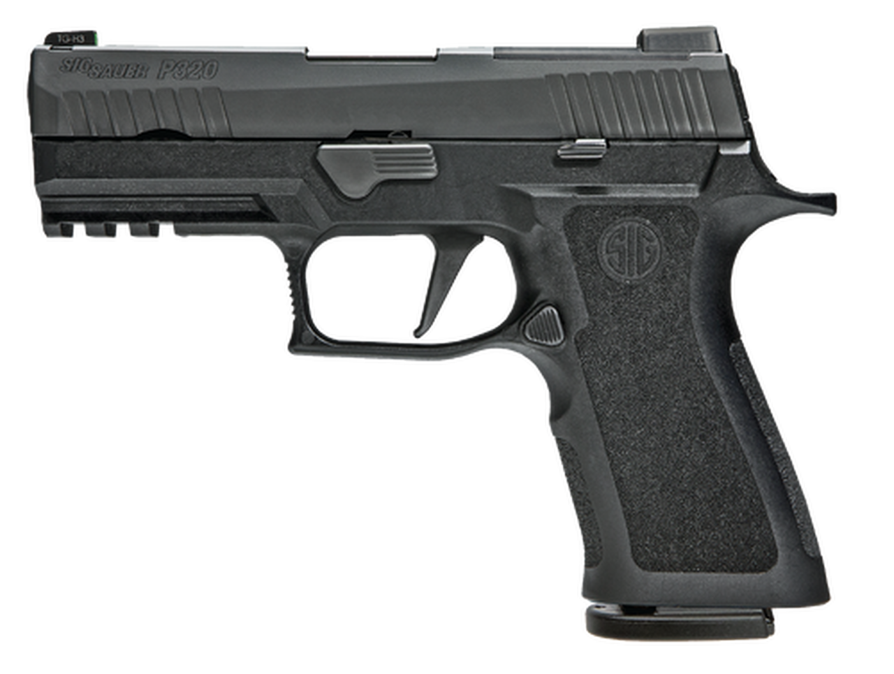 Sig P320 X-Compact 9MM, 3.6″ Barrel, Night Sights, Black, 15Rd, 2 Magazines