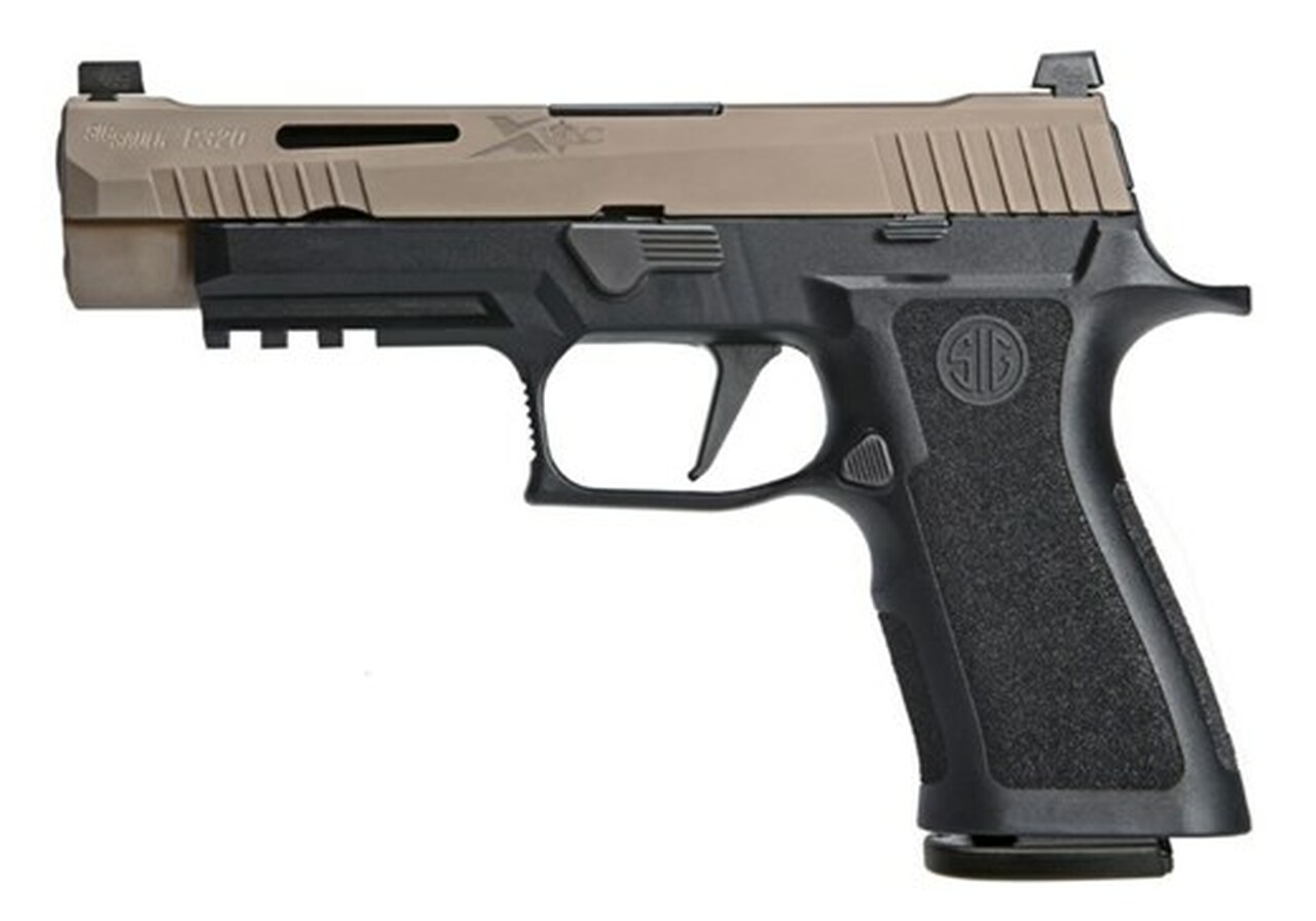 Sig P320 X-VTAC 9mm, 4.7″ Barrel, Flat Dark Earth, Night Sights, 17rd Mags