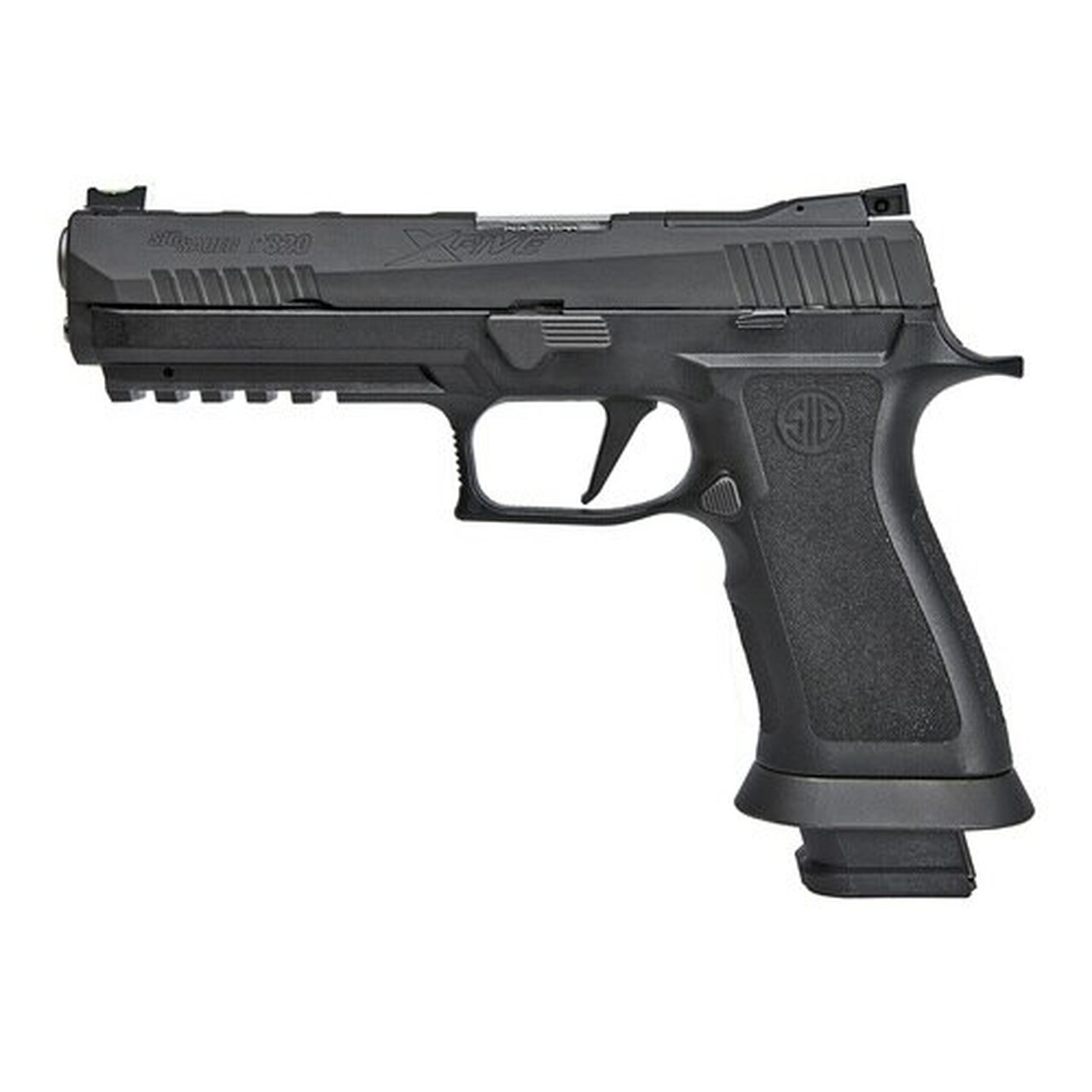 Sig P320 X5 Full Size 9mm, 5″ Barrel, Fiber Optic Front Sight, 4x21rd Mags
