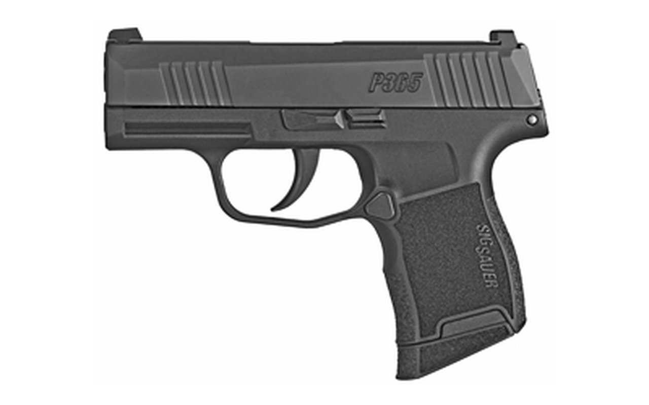 Sig P365, Striker Fired, 9mm, 3.1″ Barrel, Polymer Frame, Black, XRay3 Day/Night Sights, 1 Magazine, Coupon In Box For 1 Magazine,