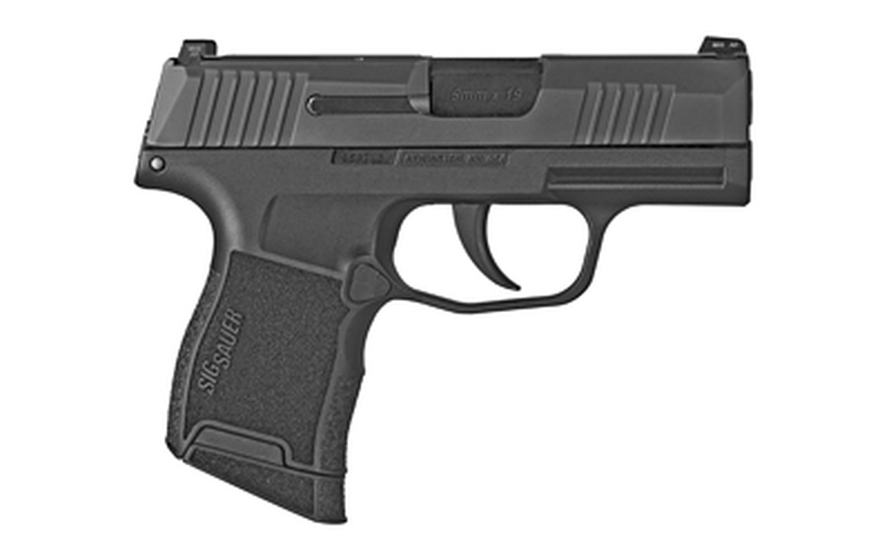 Sig P365, Striker Fired, 9mm, 3.1″ Barrel, Polymer Frame, Black, XRay3 Day/Night Sights, 1 Magazine, Coupon In Box For 1 Magazine,