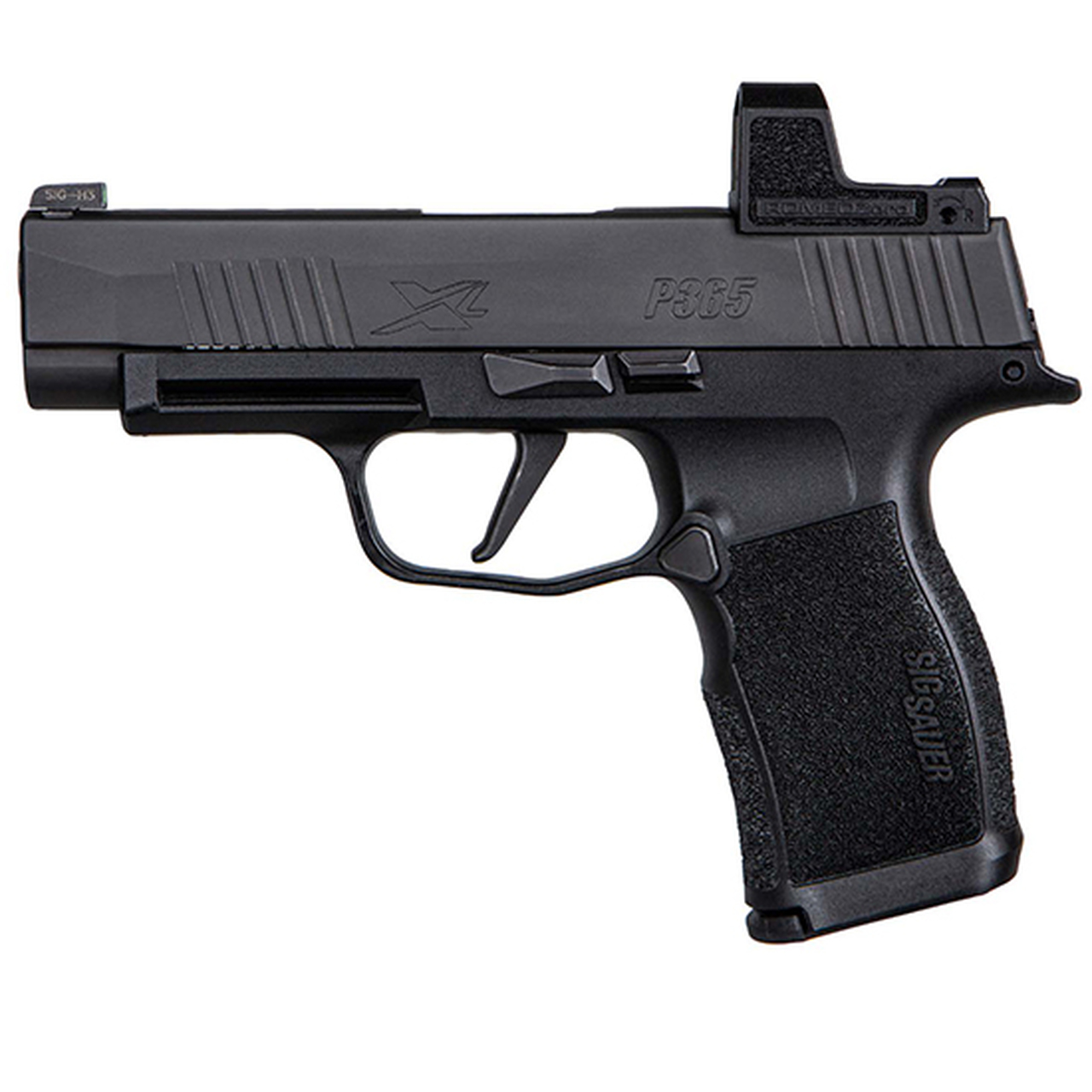 Sig P365 XL 9mm, 3.7″ Barrel, X-Ray3 NS, Romeo Zero, Black, 10rd