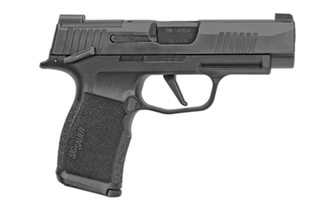 Sig P365 XL Optics Ready Slide 9mm, 3.7″ Barrel, X-Ray 3, Manual Safety, Black, 12rd