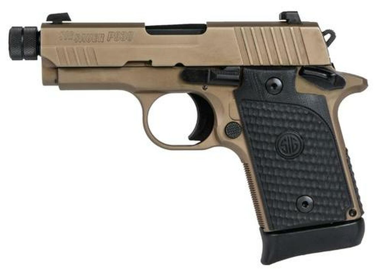 Sig P938 Emperor Scorpion, 9mm, 3.5″ Threaded Barrel, 6/7rd, NS
