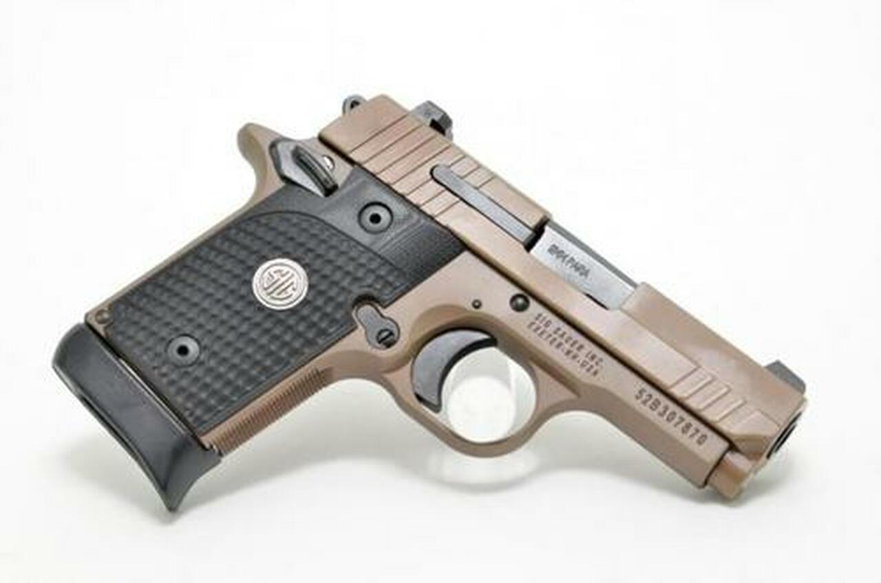 Sig P938 Emperor Scorpion, 9mm, Flat Dark Earth, 3″, 6rd