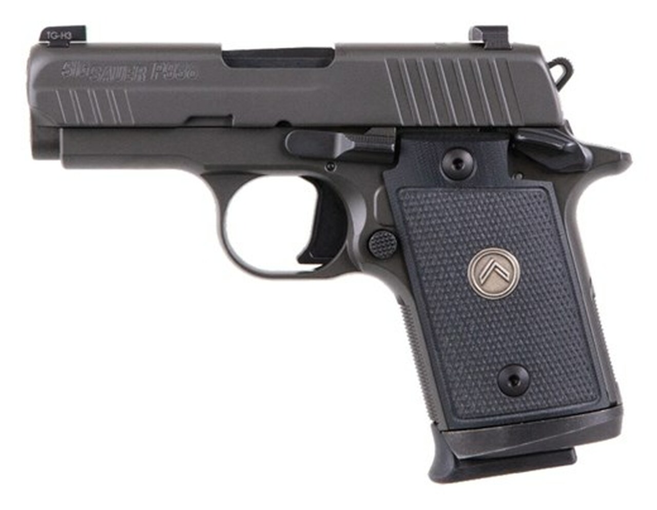 Sig P938 Legion Compact 9MM 3″ Barrel, G10 Grips, Night Sights, Gray Finish, 7Rd, 3 Mags