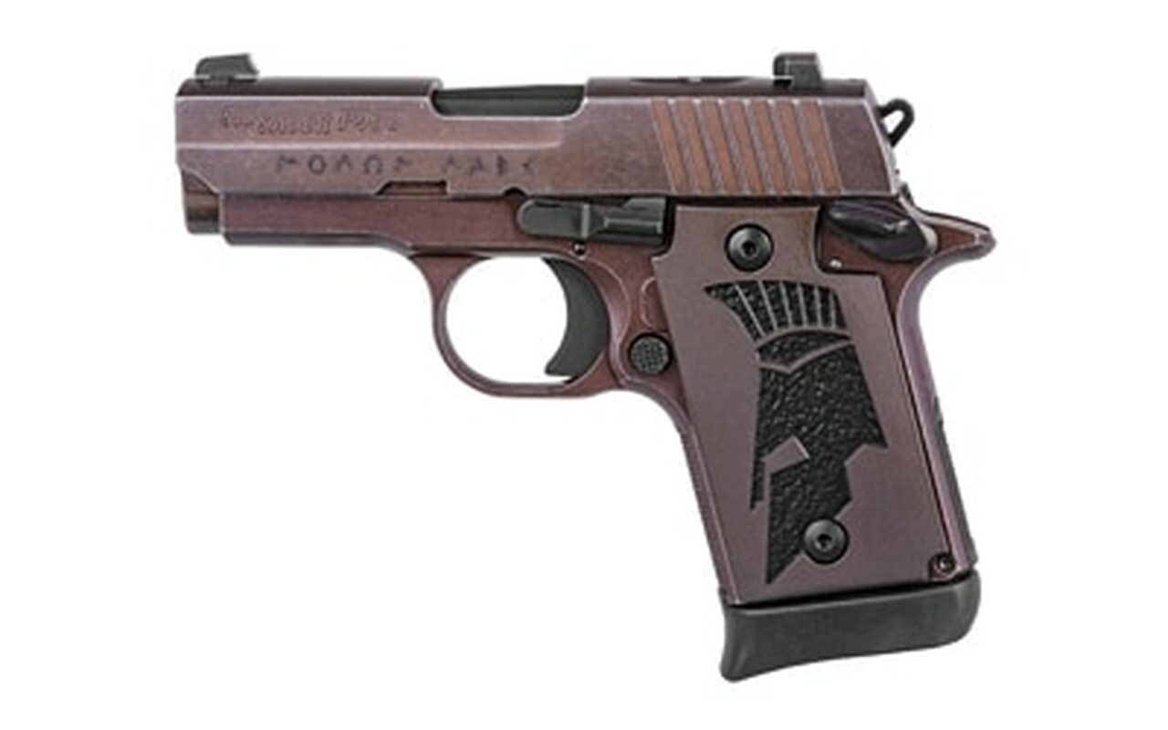 Sig P938 Spartan II, 9mm, 3″, 7rd, Distressed Coyote Finish