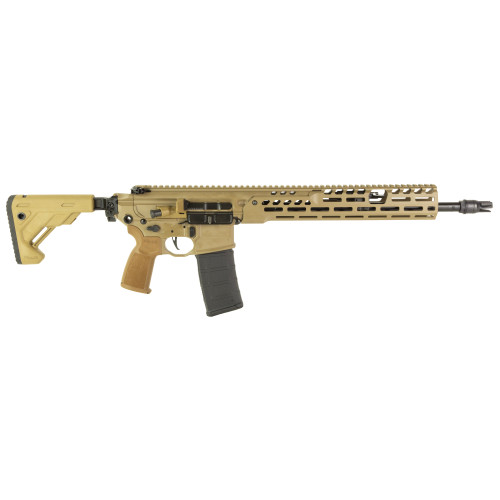 Sig Sauer MCX Spear LT 5.56x45mm, 16″ Barrel, Flat Dark Earth Cerakote, M-Lok Handguard, 30rd