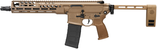 Sig Sauer MCX Spear-LT IR 223 Remington/5.56x45mm, 11.5″ Barrel, Coyote Cerakote, Folding Brace, 30rd