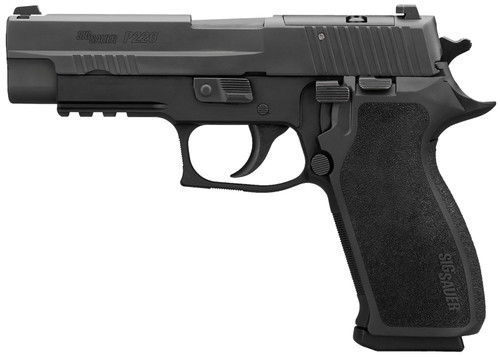 Sig Sauer P220 Elite 45 ACP, 4.4″ Barrel, Black, Optic Ready, 8rd