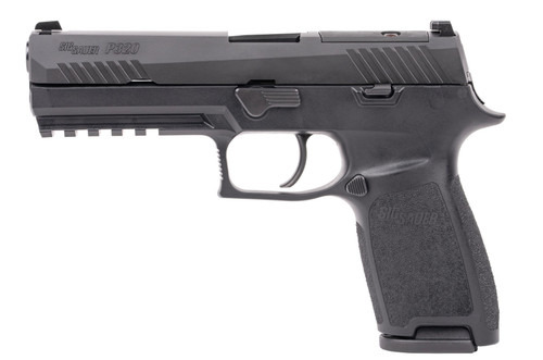 Sig Sauer P320 9mm, 4.7″ Barrel, Black, Optic Ready, 17rd