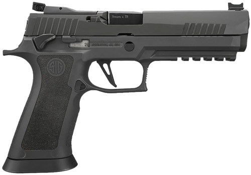 Sig Sauer P320 X5 Legion 9mm, 5″ Barrel, Gray, Optic Ready, CA Complaint, 10rd
