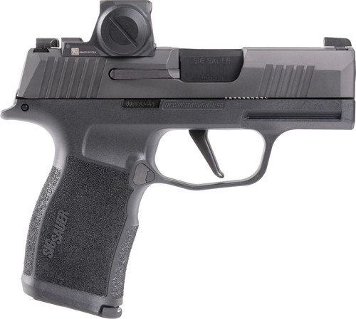 Sig Sauer P365 9mm, 3.1″ Barrel, Black, Romeo-X Optic, 10rd