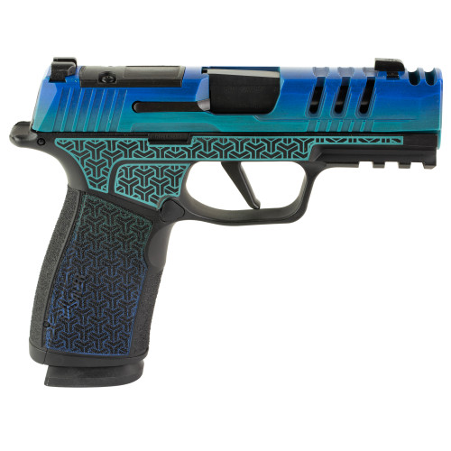 Sig Sauer P365 XMacro 9mm, 3.1″ Barrel, Glactic June Bug, Optic Ready, 17rd