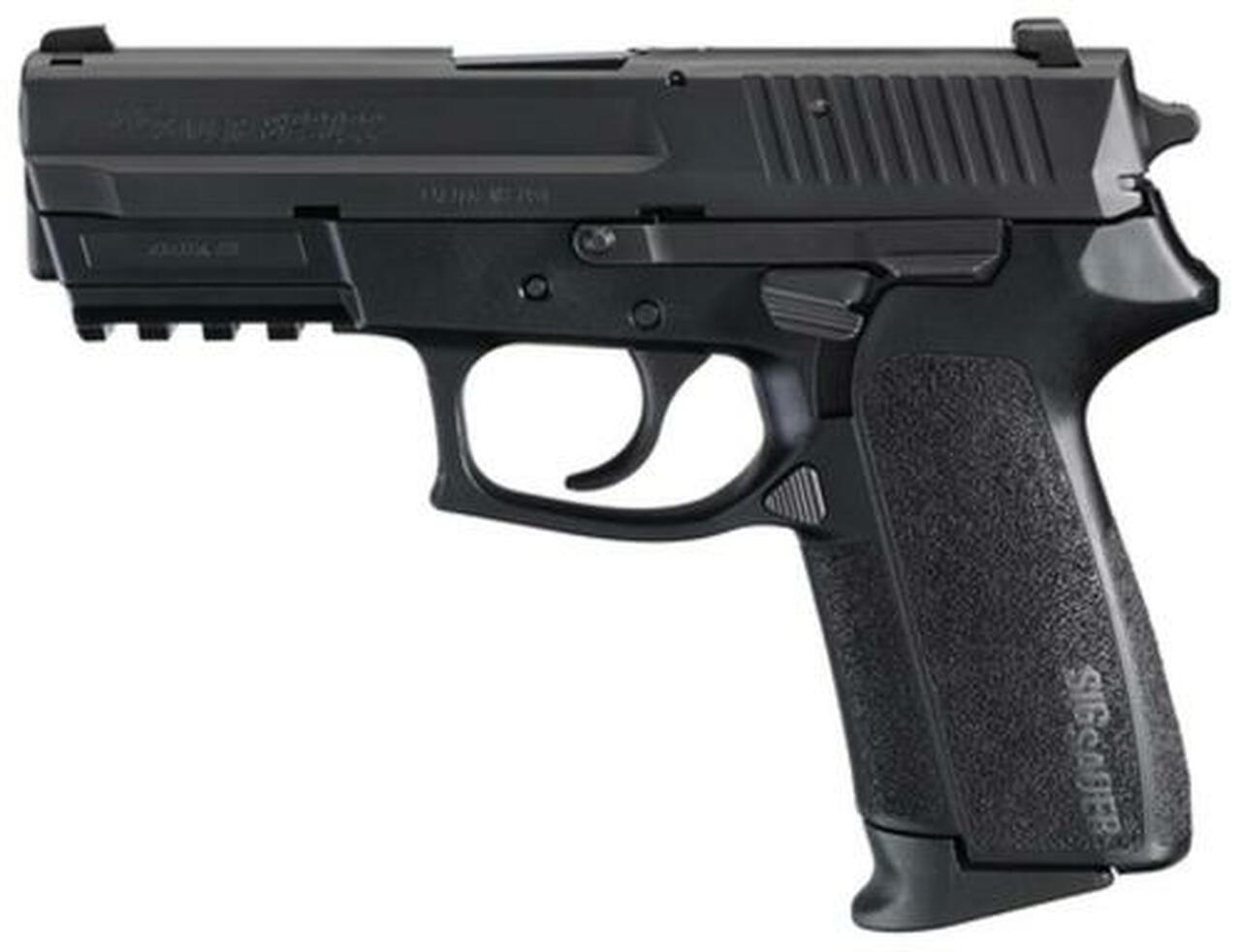 Sig Sp2022 40 S&W 3.9In Nitron Black Da/Sa Contrast Sights Polymer Grip (2) 12Rd Steel MAG Rail